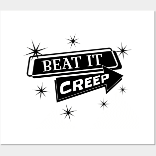 Beat It Creep Posters and Art